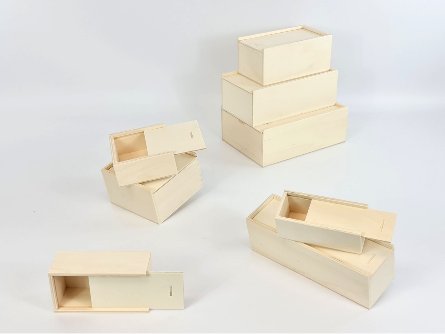 Caja natural grande con ruedas  Venta de todo tipo de cajas de madera  online