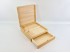 Natural Box 34x34x11 cm. with drawer and divisions Ref.P1454C9B2