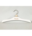 White wood coat hanger children's clothing Ref.VG2801