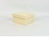 Caja de madera Cuadrada 16,5x16,5x9 cm. c/tapa Ref.PC22