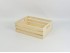 Caja Cesta de madera 3 listones 30x21x10 cm. c/asas Ref.AR16311