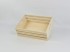 Caja Cesta de madera 3 listones 30x21x10 cm. c/asas Ref.AR16311