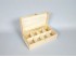 Wooden box 29x15x8 cm. with 8 divisions Ref.P35C47C