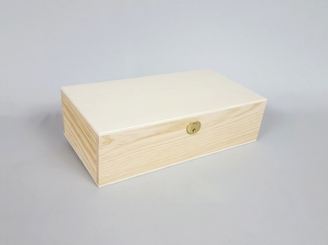 Caja de madera 29x15x8 cm. c/8 divisiones Ref.P35C47C