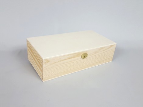 Opitec Espana  Caja de madera con compartimentos (24 x 24 x 7 cm)
