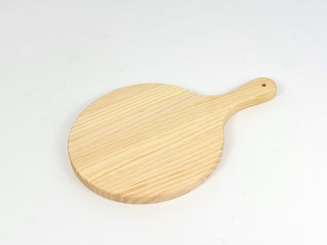 Round wooden table with handle Ref.AT04124