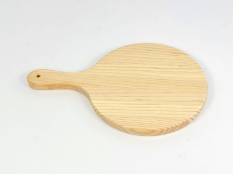 Round wooden table with handle Ref.AT04124