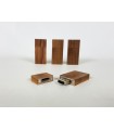 Dark wood PenDrive with magnet Ref.USBCH3