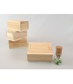 Wooden box 8.5x5.5x4.5 cm. with flush sliding cover Ref.PC1PD
