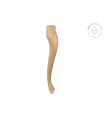 Pata de madera Chippendale L74 Ref.ST1300