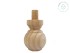 Pata de madera pino bola L7 cm. Ref.131