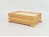 Pine box 23.5x16x8 cm. with shape and legs Ref.1168