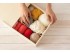 Wooden box for 3 wine bottles with sliding lid Ref.3botTC