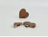 Dark Wood Heart PenDrive with magnet Ref.USBCH7
