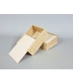 Caja de madera pino 18x12,5x6,5 c/tapa corredera  Ref.PF1015