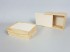 Caja de madera pino 18x12,5x6,5 c/tapa corredera Ref.PF1015