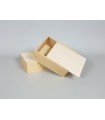 Pine wood box 21.5x16.5x7.5 with sliding lid Ref.PF1318