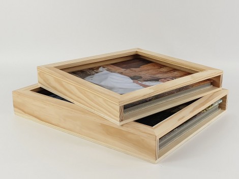Natural Frame Box for Album Ref. 1454CAN