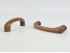 Tirador asa barnizado 9,5 cm. c/2 tuercas Ref.56A