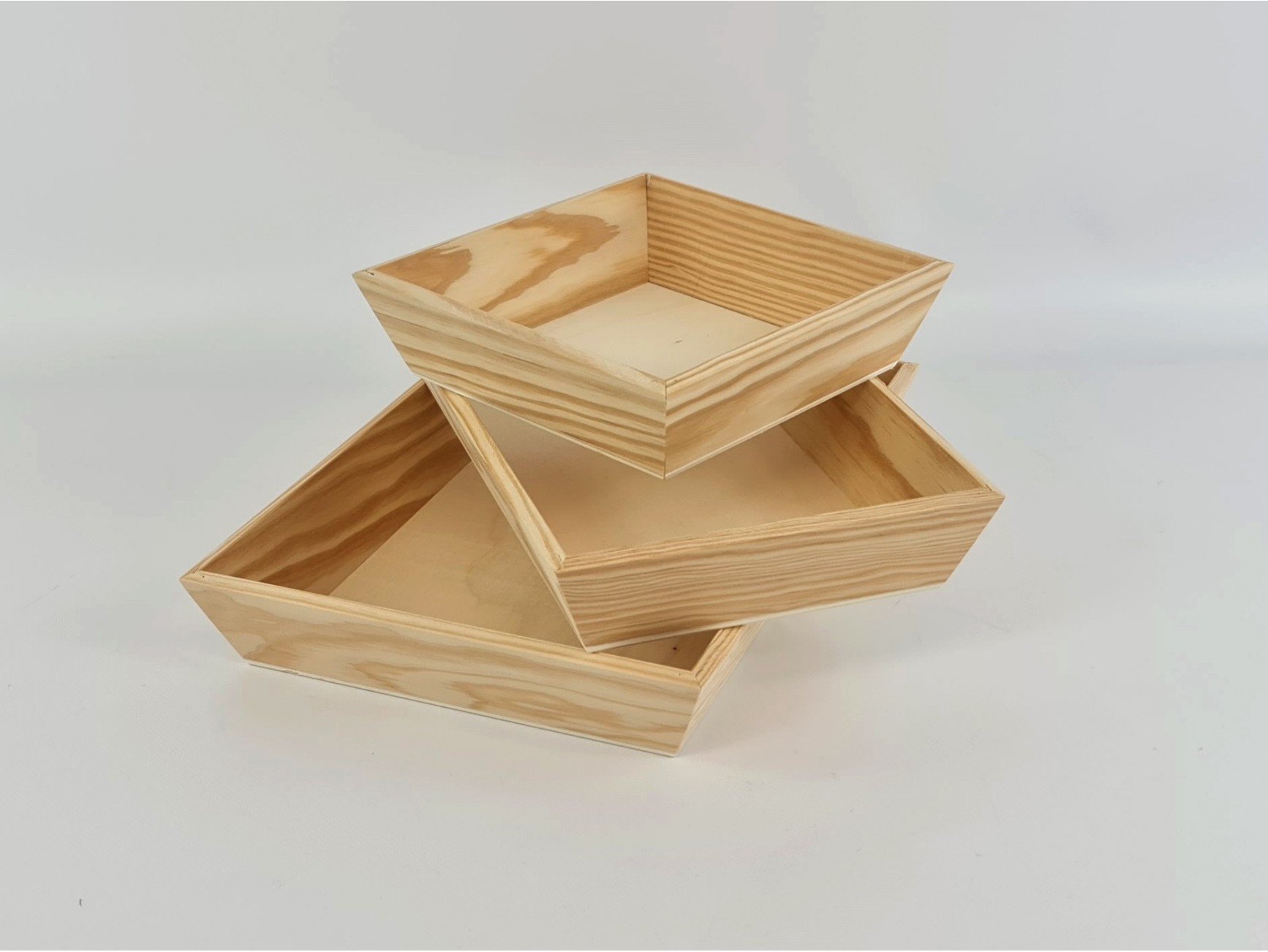 Bandeja de madera 46,5x32x6,5 cm. para clasificar Ref.PLFT7 - Mabaonline