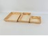 Bandejas de madera inclinadas 3 medidas Ref.P1141L