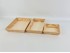 Inclined wooden tray 3 sizes Ref.P1141L