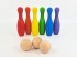 Rainbow Wooden Bowling Set Ref.CCTL22