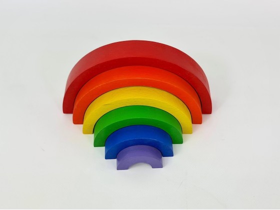 邦楽 Arco iris/ refio arco-iris-de-madera-colores-