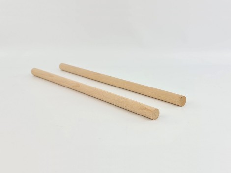 Palo redondo Ø20 mm. Largo 43 cm.