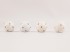 Tiradores infantiles Bola Blanca 4 cm. Lunares Colores