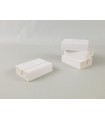 White wooden block 7x5x2 cm. Ref.P1013