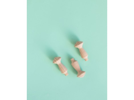 Pine hanger / 12 units. REF.113