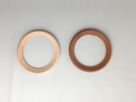 Aro de madera con perfil interior Ø10 cm. Ref.137