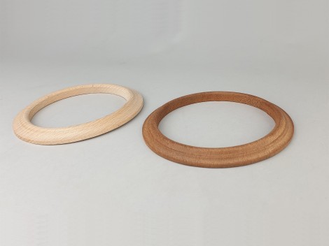 Aro de madera con perfil exterior Ø10 cm. Ref.138