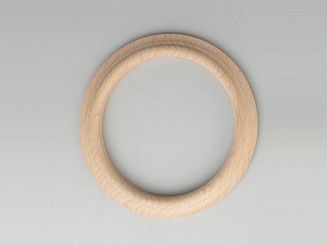 Aro de madera con perfil exterior Ø10 cm. Ref.138