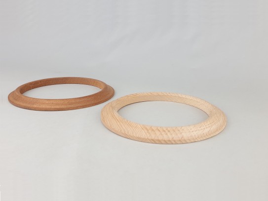 Aro de madera con perfil exterior Ø 10 cm. Ref.138