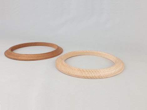 Aro de madera con perfil exterior Ø10 cm. Ref.138