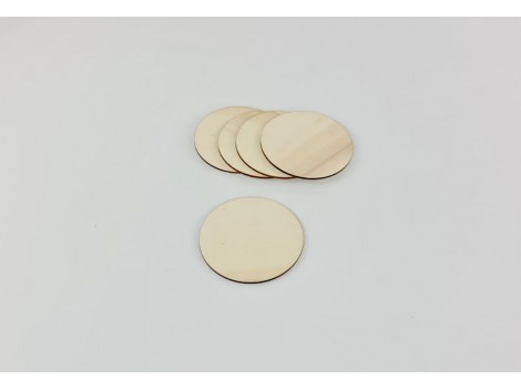 Círculo de madera Ø12 cm. Ref.HD120