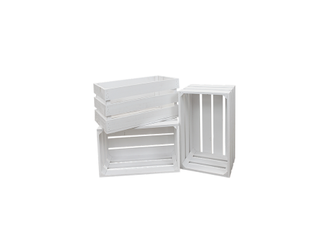 Fruit box painted white Ref.D2017