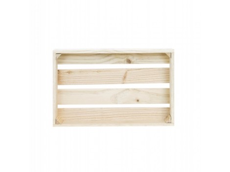 Caja Fruta Natural 50x30x7,5 cm. 1 lama Ref.D2020