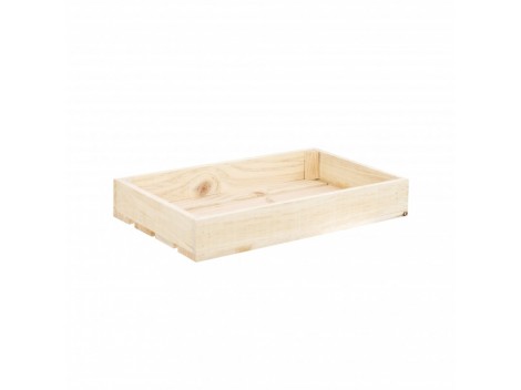 Caja Fruta Natural 50x30x7,5 cm. 1 lama Ref.D2020