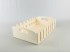 Rectangular wooden tray fences 35x24x11 cm. Ref.P00TG01