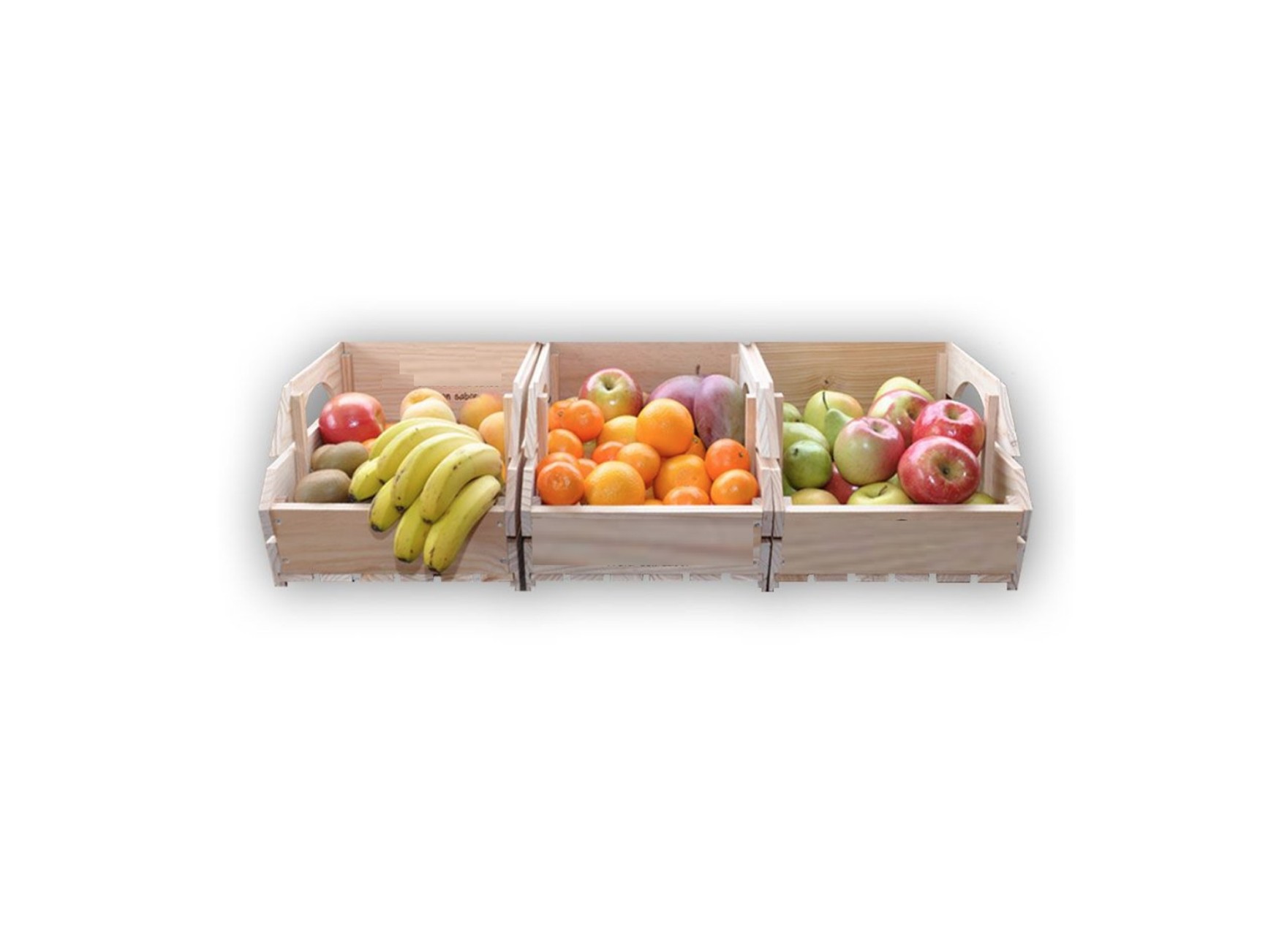 Caja de frutas, caja de vino, caja de manzanas, decoración de