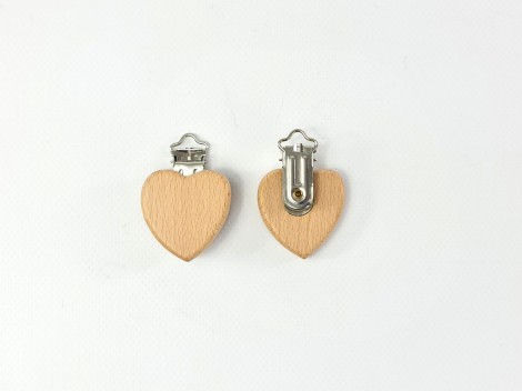 Pinza clip corazón para cadena Ref.R2903