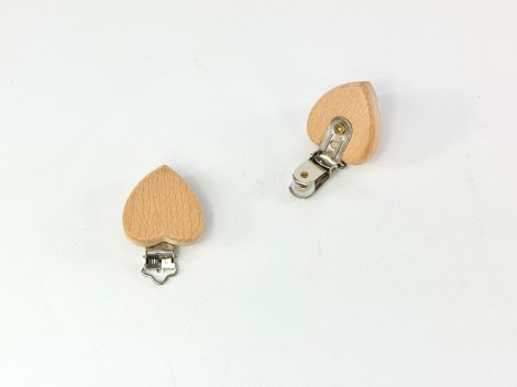 Pinza clip corazón para cadena Ref.R2903