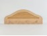Pine and beech wall coat rack 4 hangers Ref.871