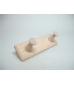 Clothes rack beech 2 knobs REF.855