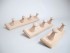 Clothes rack beech 2 knobs REF.855