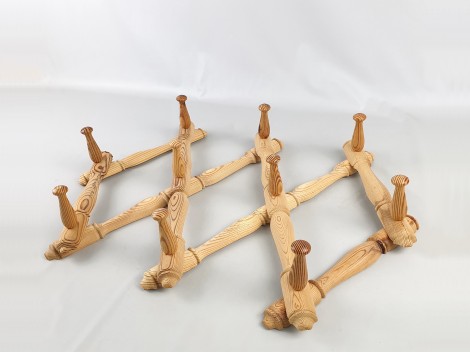 Percha extensible 10 colgadores Ref.900