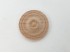 Wooden ceiling light, dove-tail shape, Ø3 cm. Ref. 2351A
